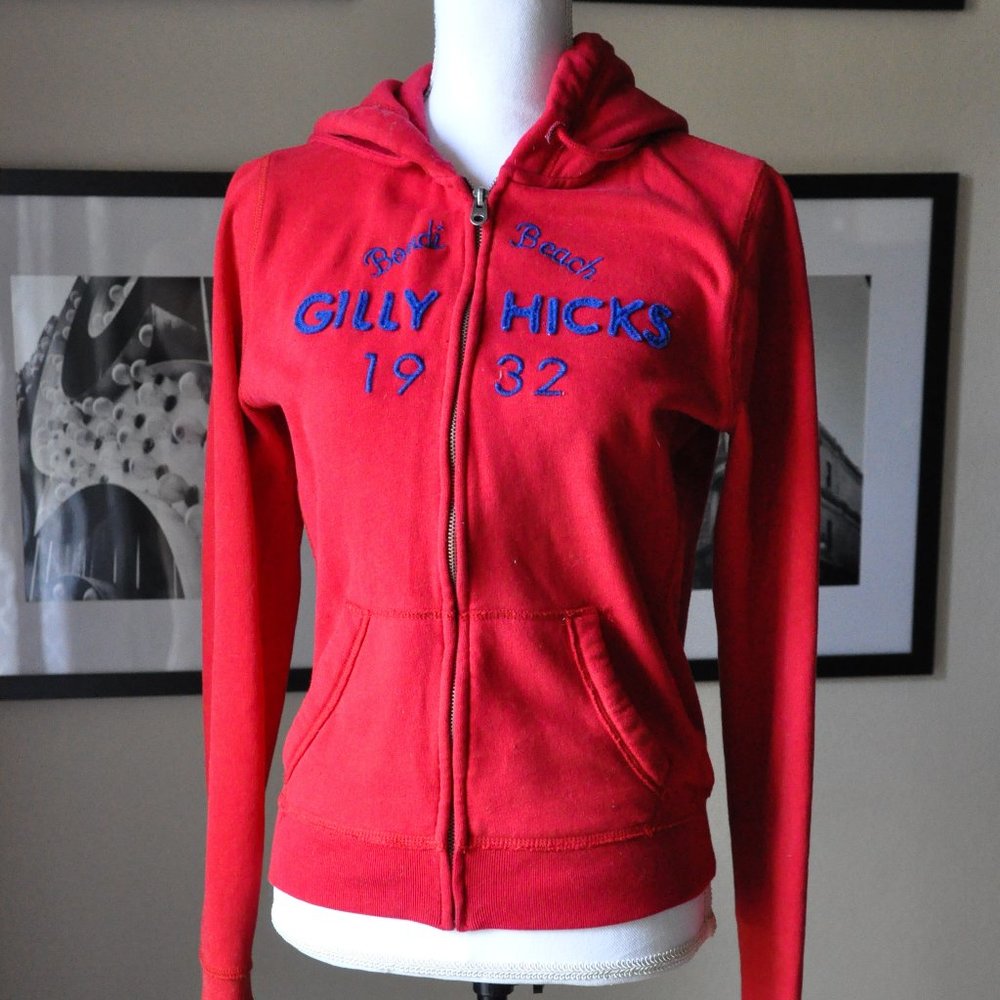 Gilly Hicks Sydney Vibrant Red Hoodie